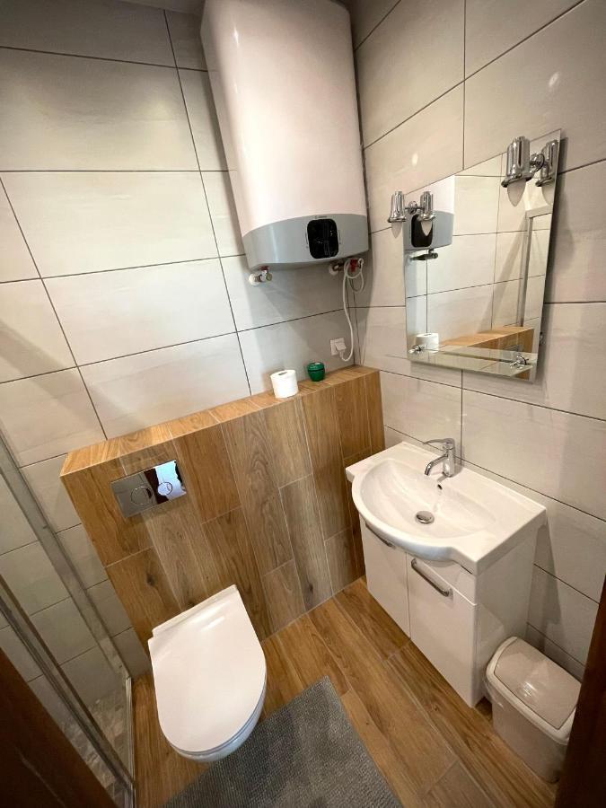 Domki Letniskowe Ratownik Sarbinowo Bagian luar foto